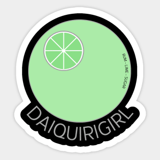 DAIQUIRIGIRL DARK Sticker